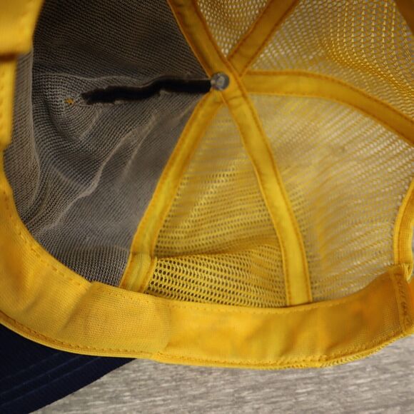 Vintage Notre Dame Mesh Snapback 3 ND Spell out Trucker Hat Made In USA 80’s - Picture 11 of 12
